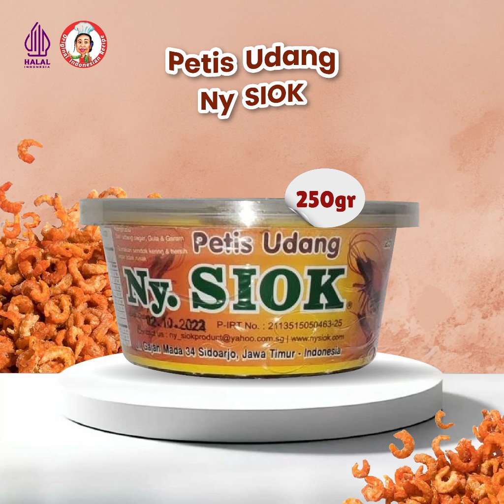 Petis Udang Ny Siok Asli Tradisional Khas Jawa Rasa Gurih Manis Pedas Kemasan Higienis Praktis