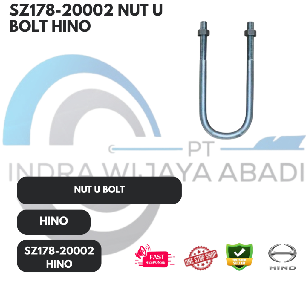 SZ178-20002 NUT U BOLT HINO