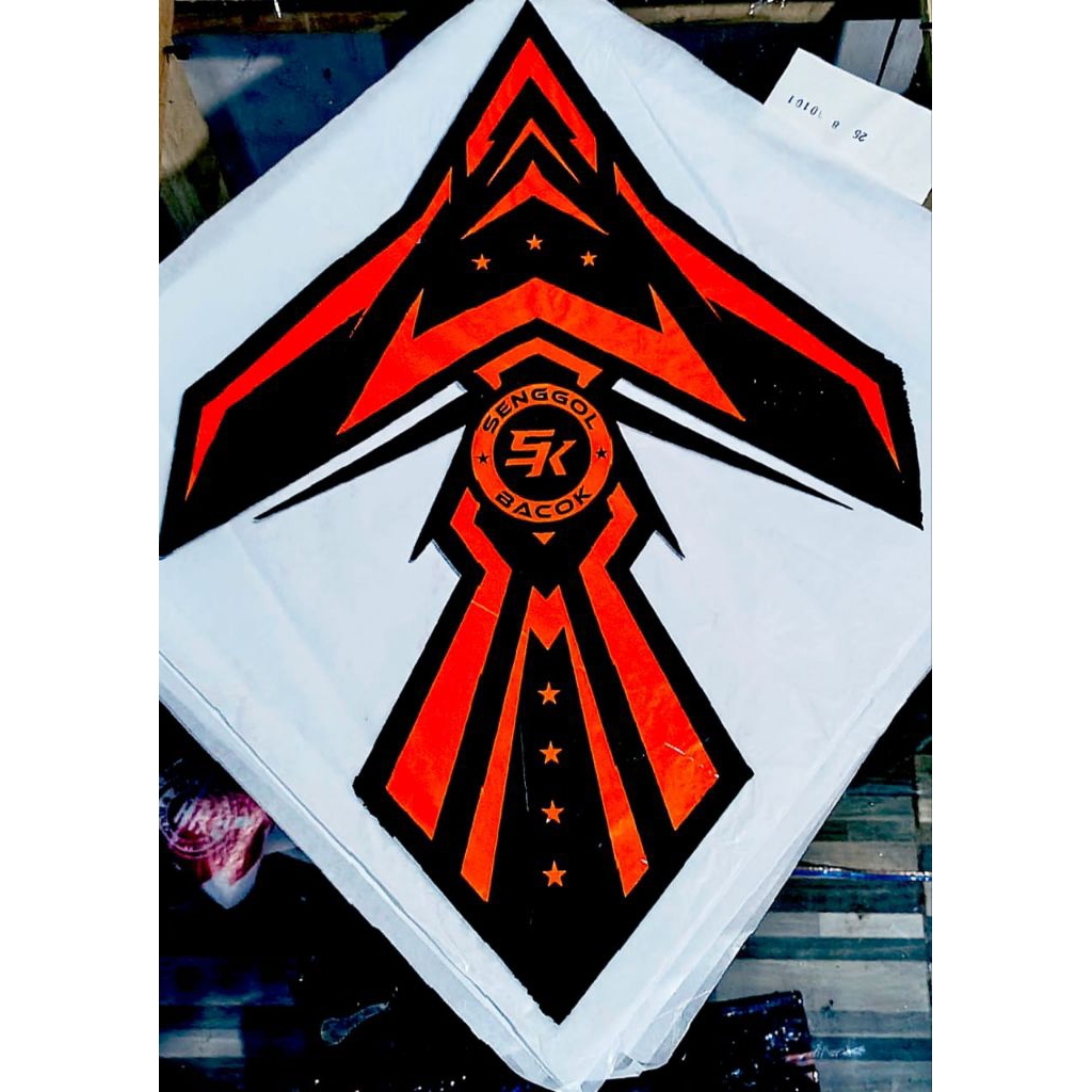 Kertas Layangan 2 warna sukhoi super