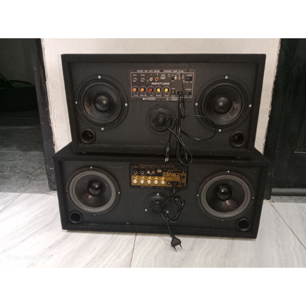 SPEAKER AKTIF PORTABEL BLUETOOTH 6 IN DOBLE ACR (FREE PACKING)