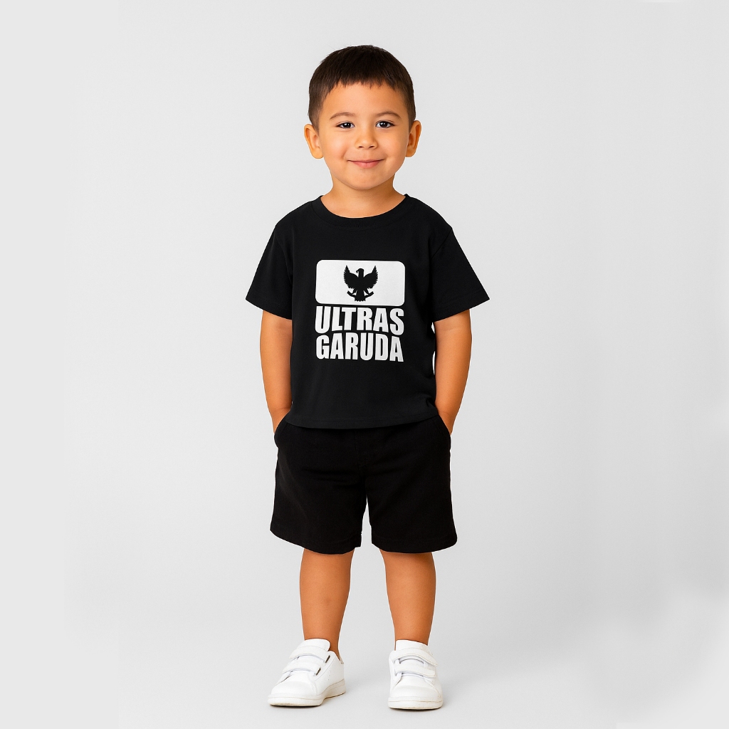 NUMALI Kaos Timnas Indonesia Ultras Garuda Suporter Anak Dewasa Cotton Combed 24s