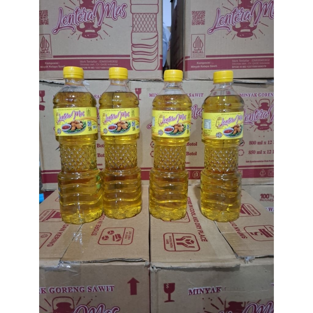 MINYAK GORENG LENTERA MAS 800ML ECER