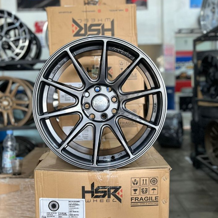 Velg Mobil Pelak Racing HSR SHINJUKU Ring 16 Yaris, Kijang, Phanter, Mobilio, Swift, dll