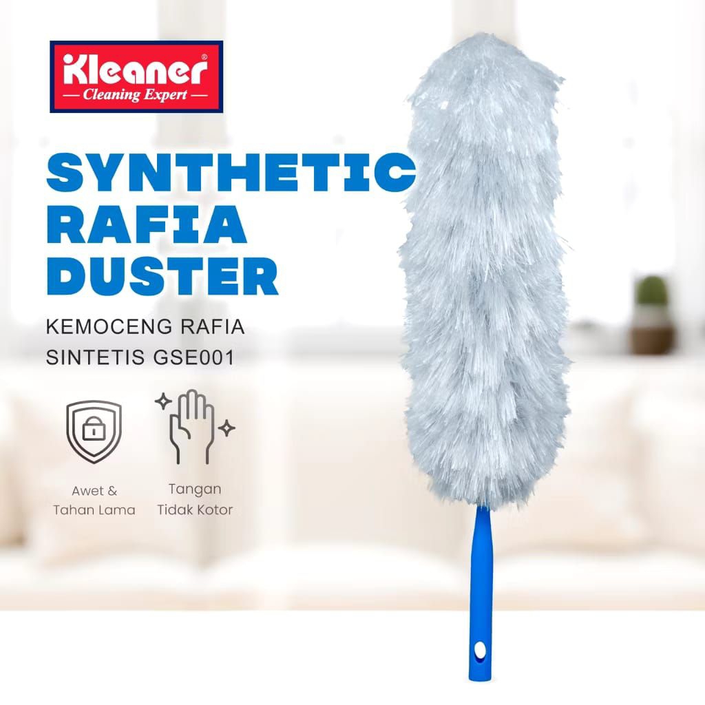 Kemoceng Plastik Rafia Lembut Ringan Serbaguna | GSE001