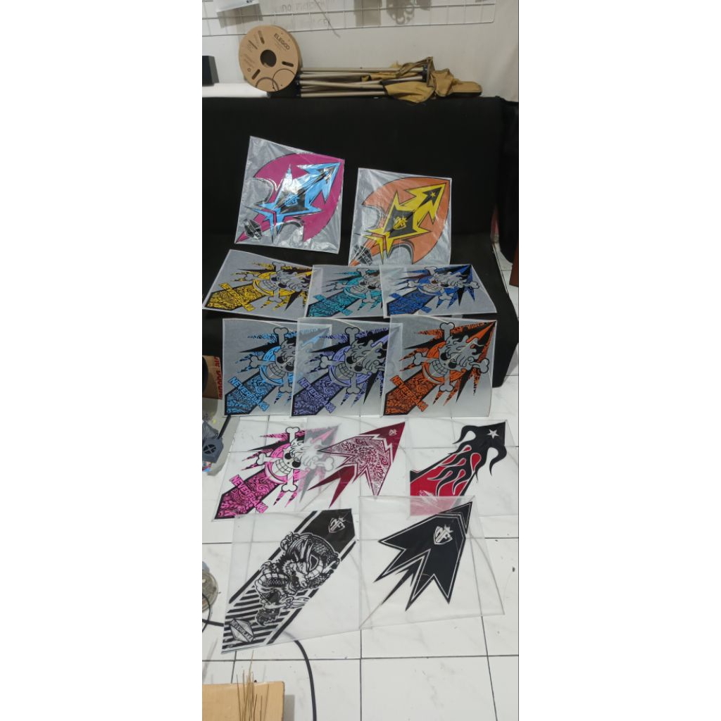 Layangan Sukhoi Turnamen Bambu petung