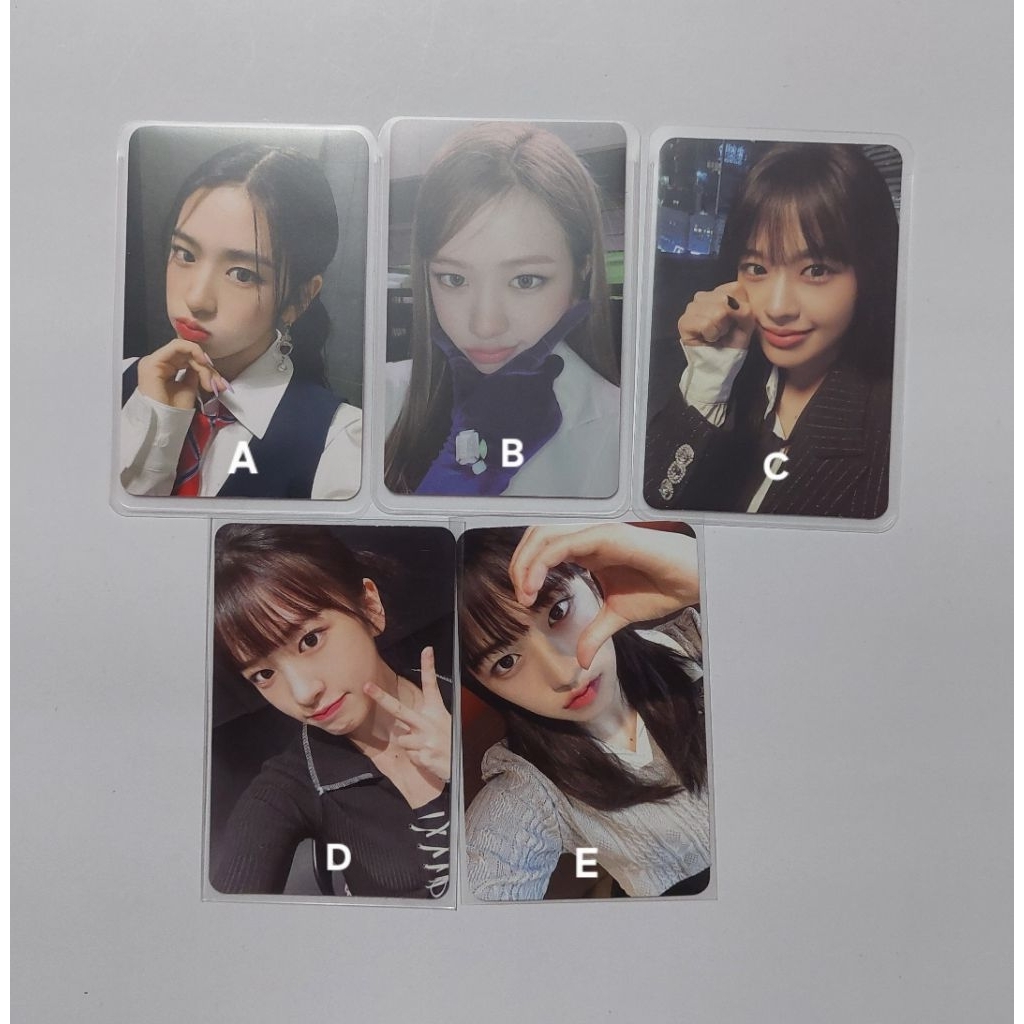 Photocard an yujin ive bene pob era i am i've eleven lucky draw ld pob after like love dive official
