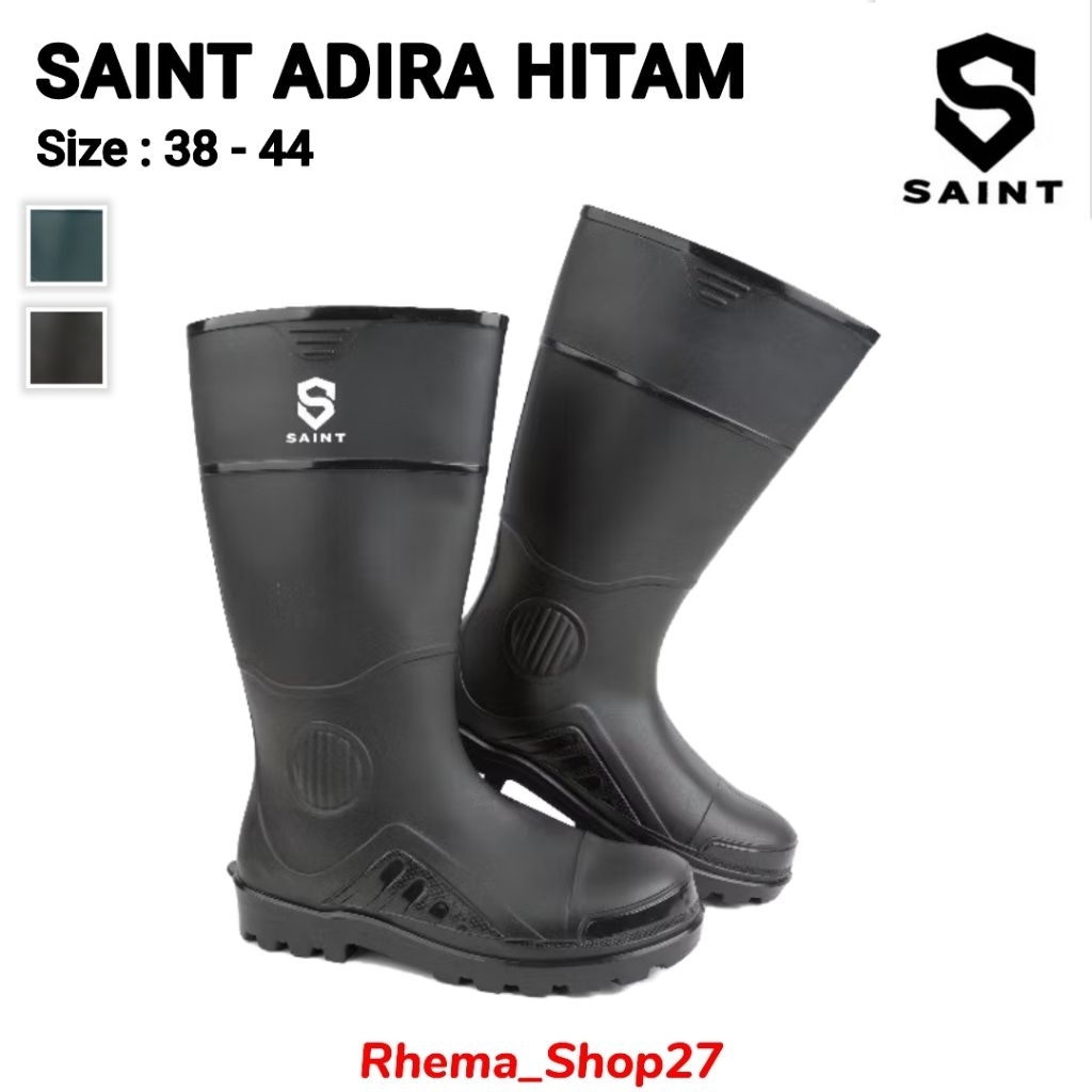 CUCI GUDANG SAINT ADIRA BOOTS #TERBARU SEPATU BOOTS TINGGI SAINT ADIRA BOOTS SEPATU BOOTS PROYEK /