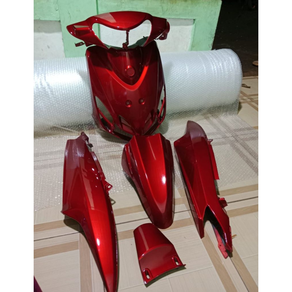 COVER BODY MIO SMILE MERAH CANDY