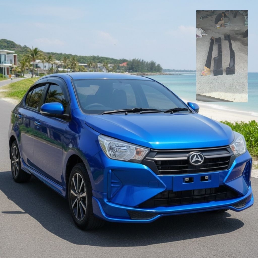 BODYKIT ALL NEW AYLA 2023 2024 2025 BODYKIT DAIHATSU AYLA BODYKIT ALL NEW ALYA 2023 2024 2025 DURAPL