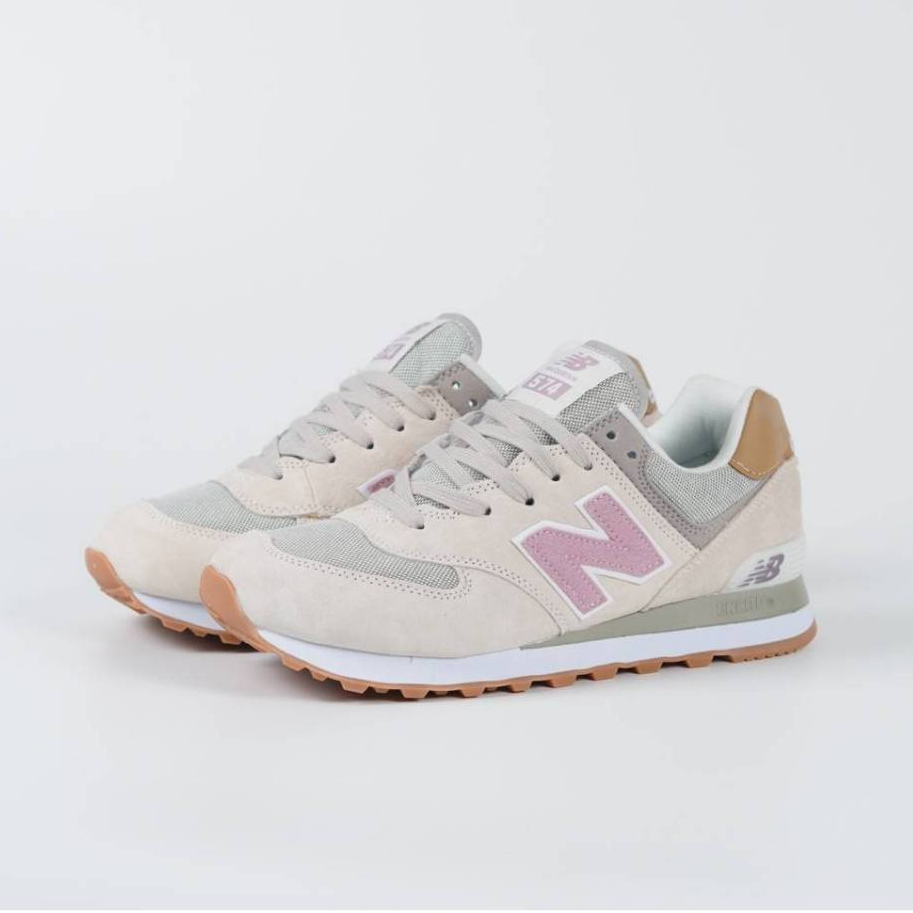 PERV SNEAKERS NB574LCC WMNS BEIGE PINK - NB 574