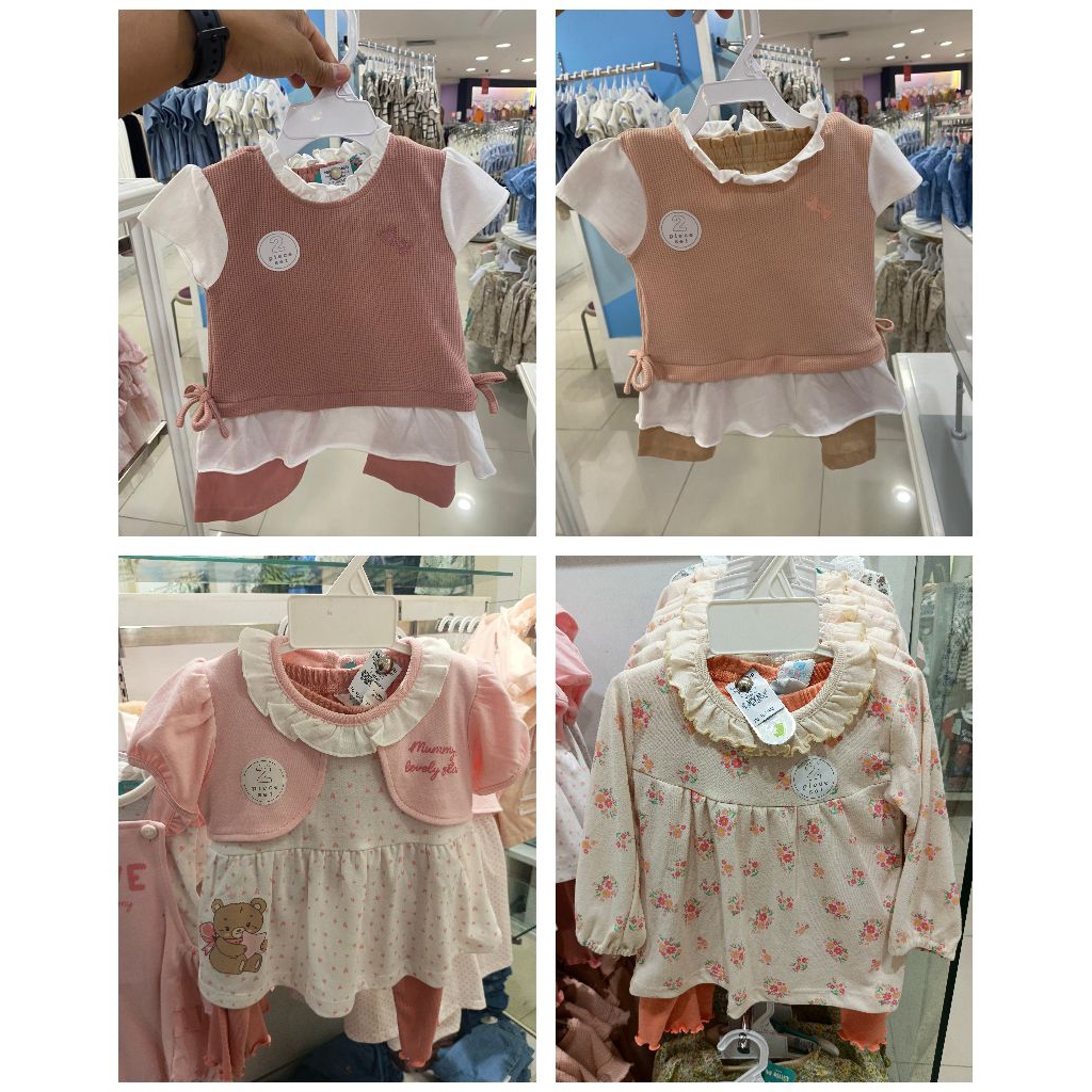 Setelan bayi perempuan little m baby original store part 2