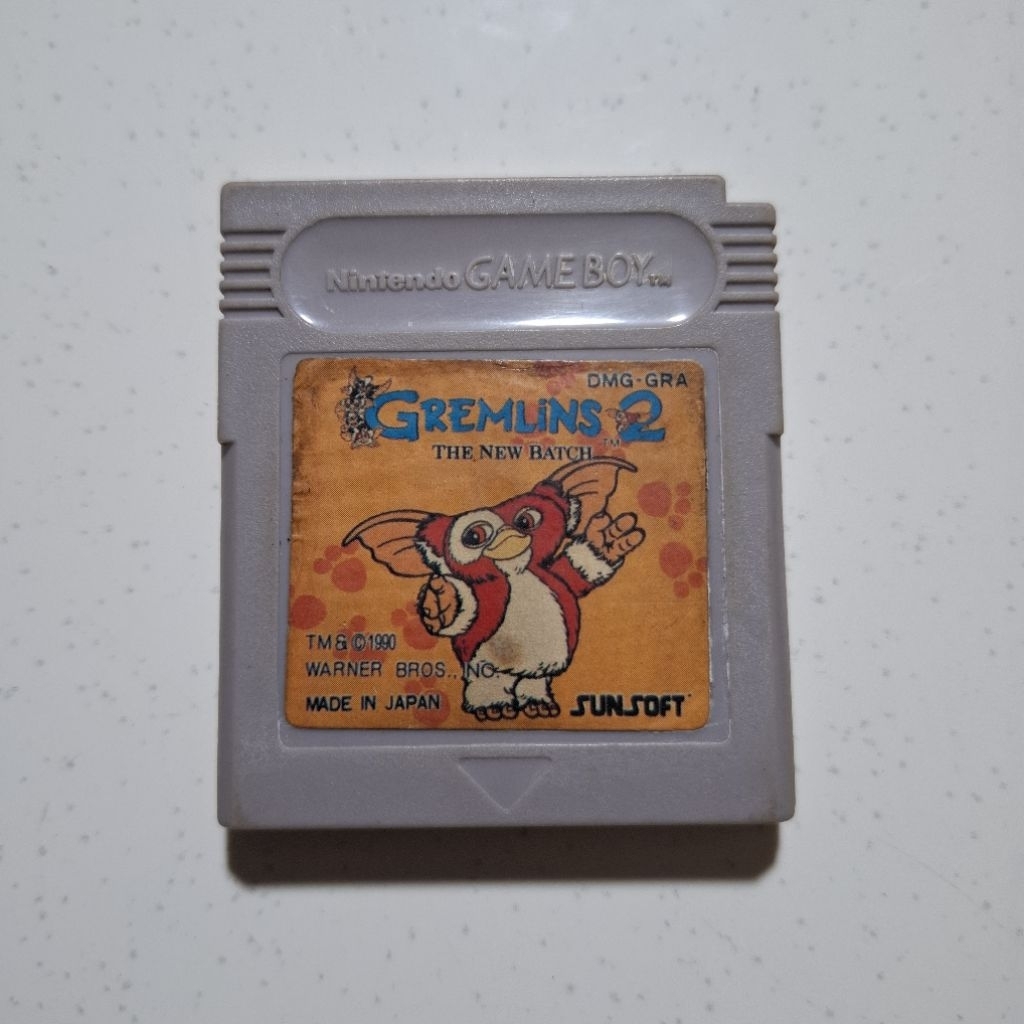 Kaset Gameboy GBC DMG Gremlins 2 OriginalSecond