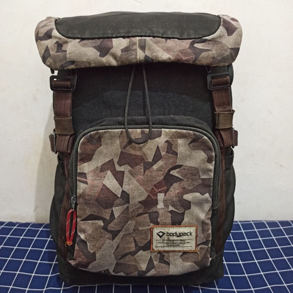 Tas Punggung Backpack Merk Bodypack Original Preloved