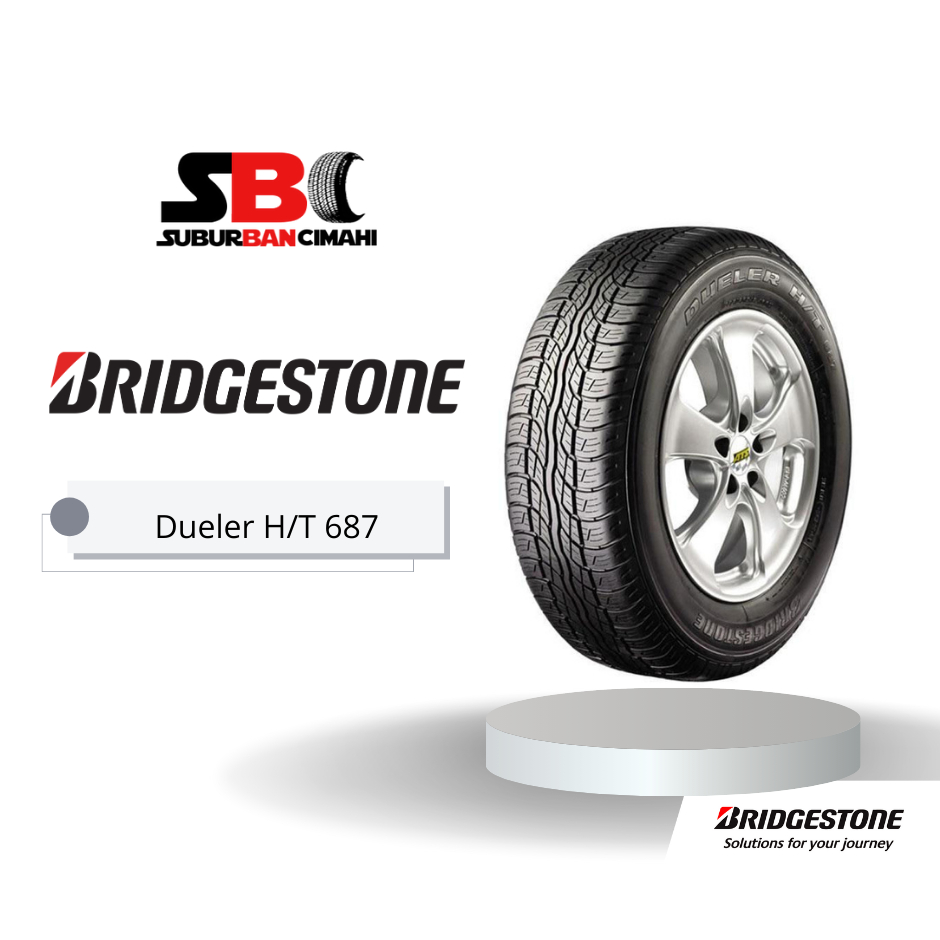 Ban Mobil Terios Rush Bridgestone Dueler 687 235/60/R16
