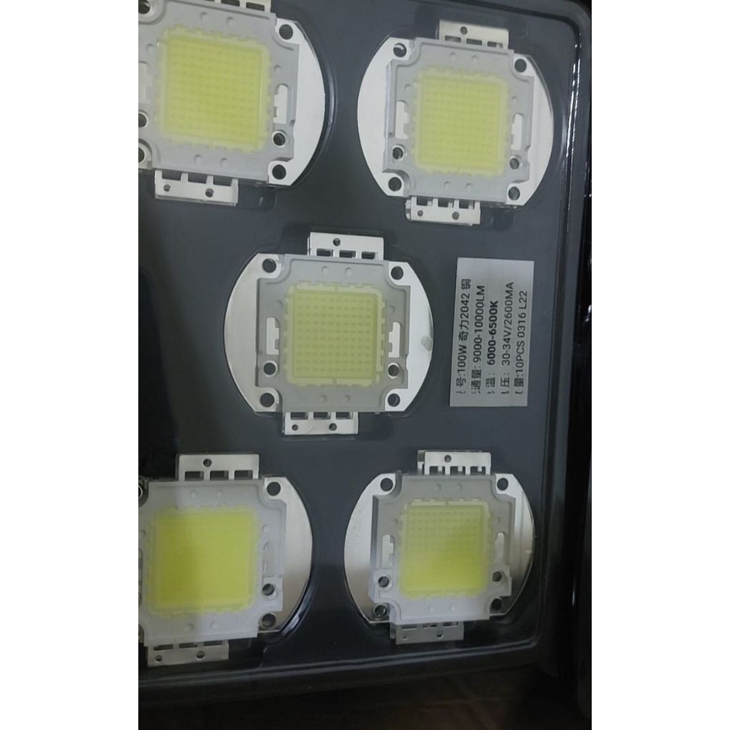 mata chip LED PJU 100watt sinar putih