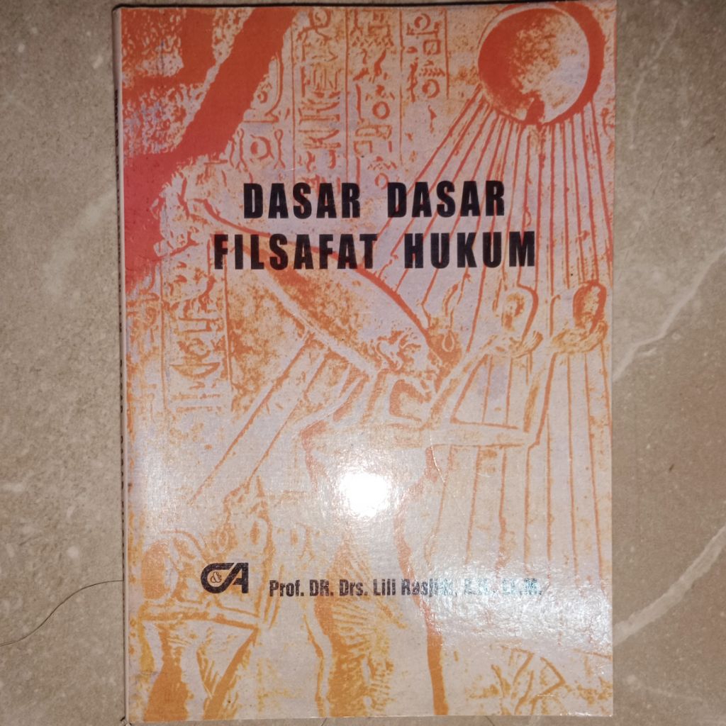 Buku Dasar-dasar Filsafat Hukum Lili Rasjidi