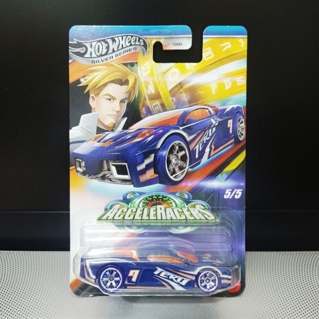 Hot Wheels Silver Series Acceleracers Reverb Revert Acceleracer Teku