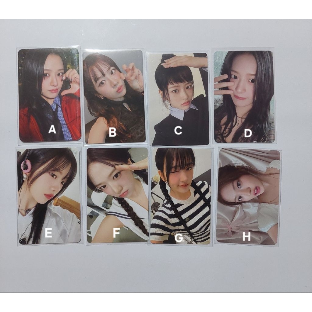 Photocard An yujin ive empathy pob lucky draw ld withmuu loved ive md secret fankit empathy digipack