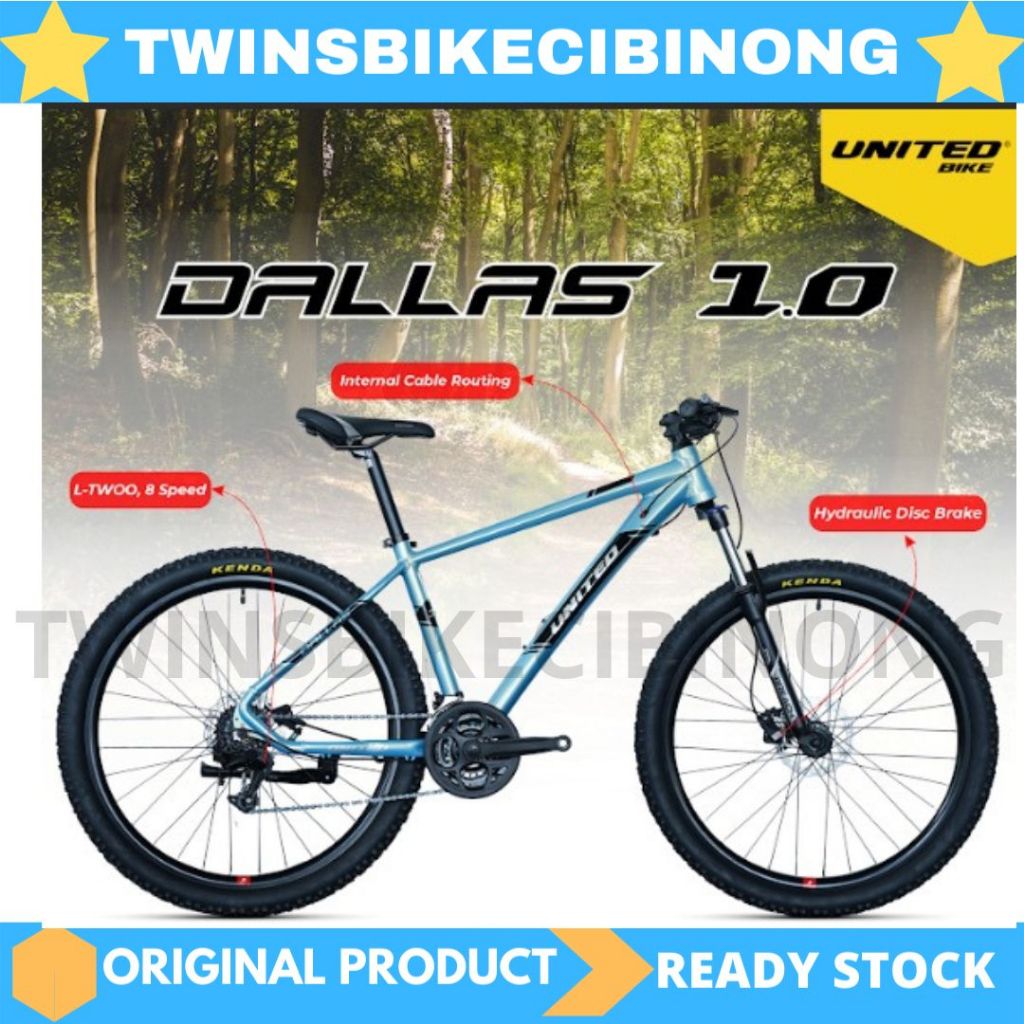 Sepeda MTB 27,5 UNITED DALLAS 1.0/DETROIT 2.1