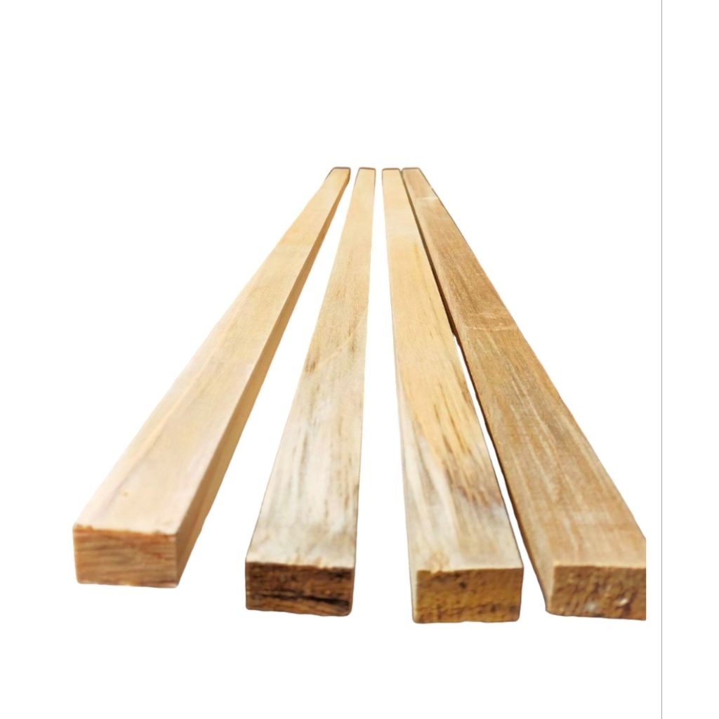 LIST KAYU RENG 1.5X2.5CM PANJANG 2METER SOLID SERUT HALUS