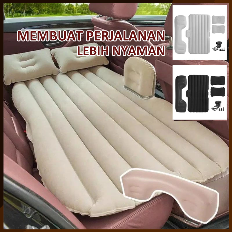 Kasur Mobil Kasur Angin Matras Kasur Mobil Angin Pompa + Bantal Matras Kasur Angin Mobil
