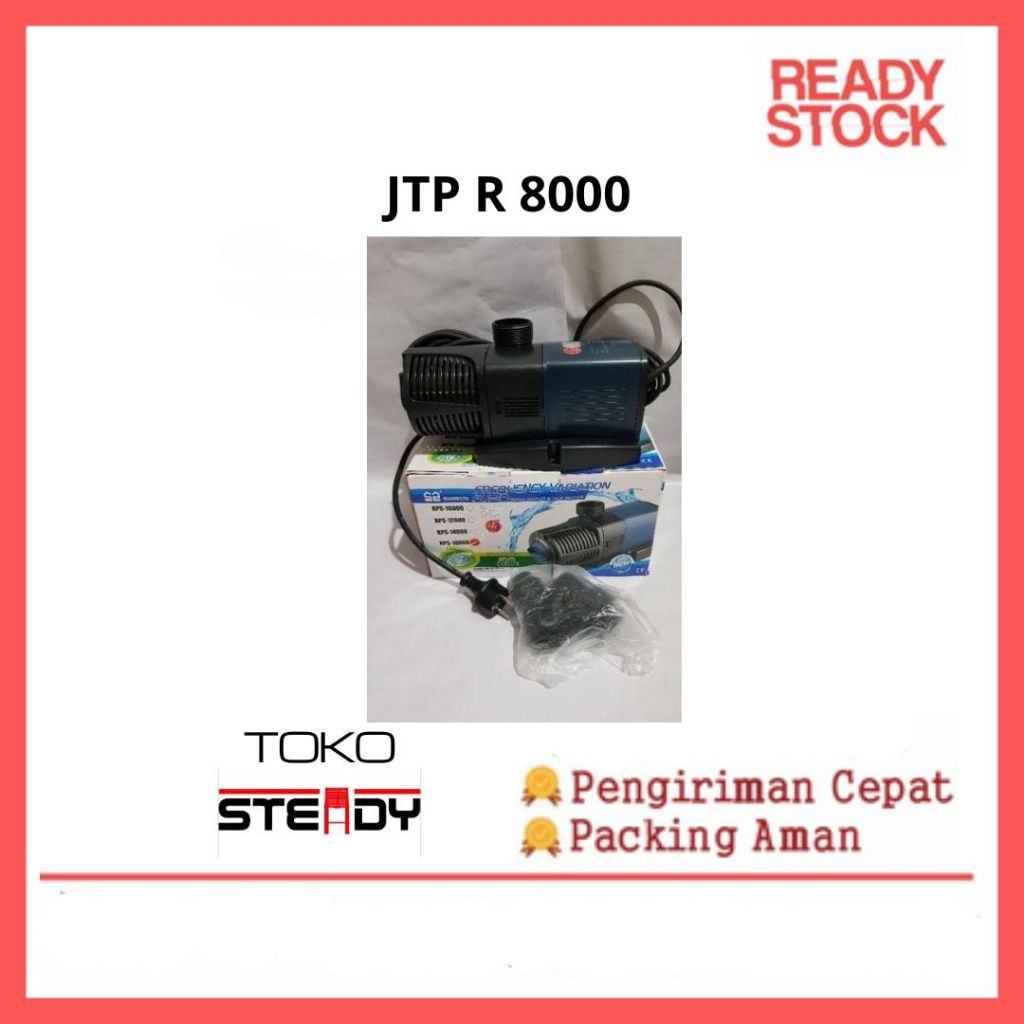SUNSUN JTP R 8000 JTPR 8 LITER POMPA CELUP KOLAM IKAN AQUARIUM