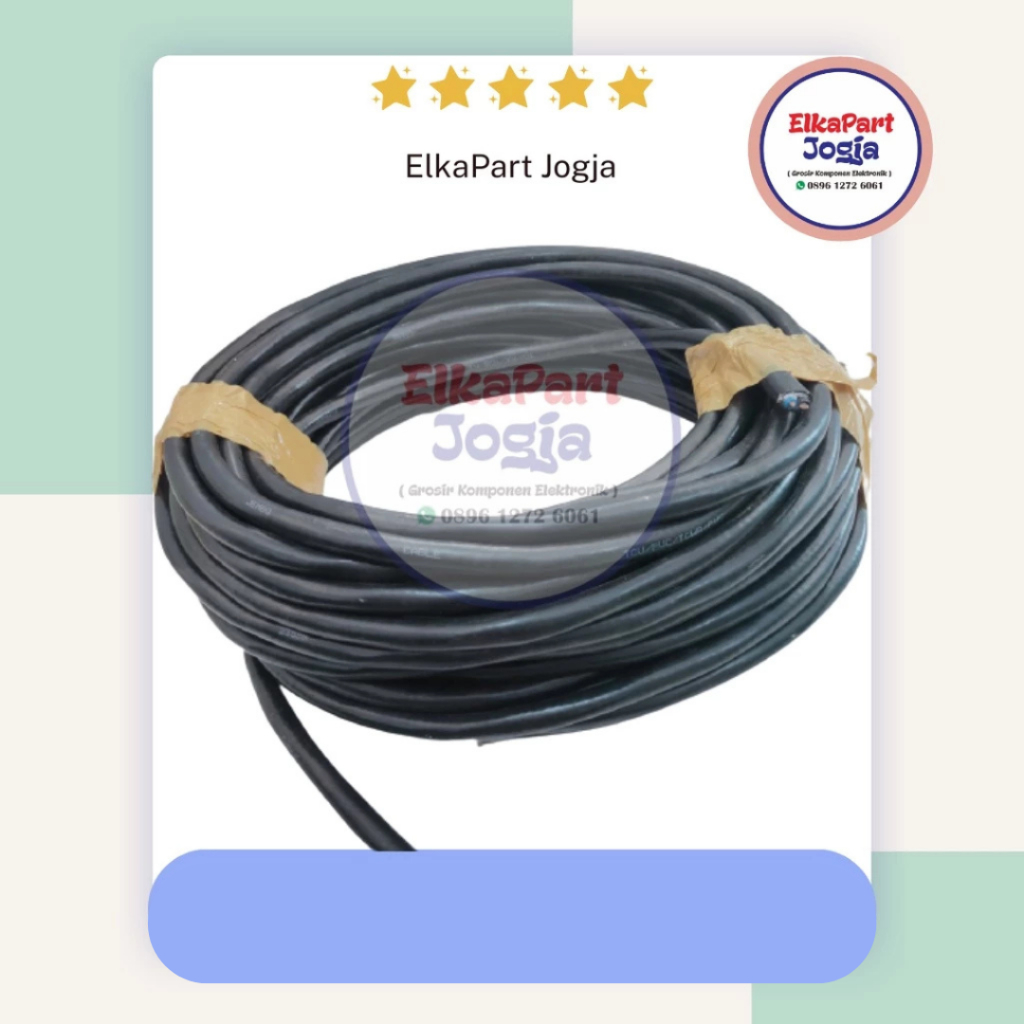 KABEL PANEL SURYA  2x6mm kabel PLTS solar kabel power DC 2x6awg  ECERAN