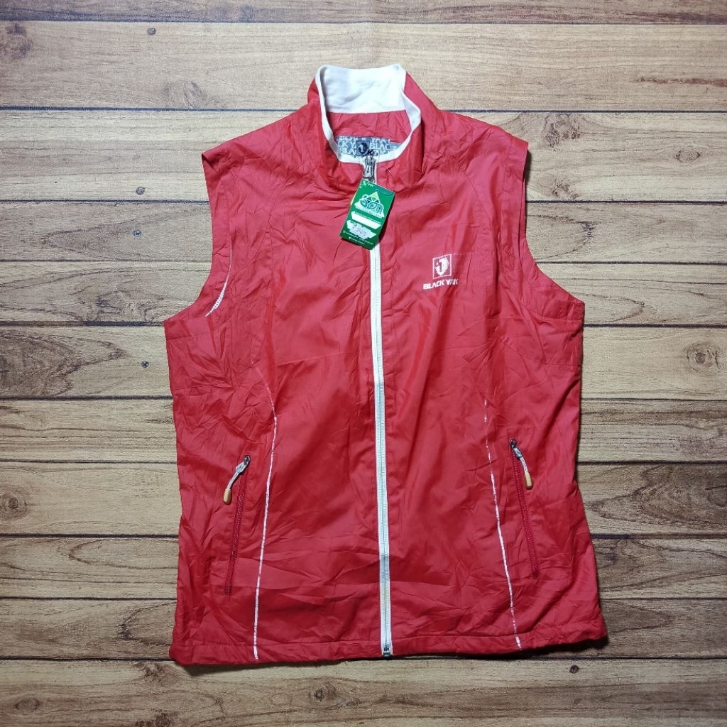 Jaket vest running blackyak