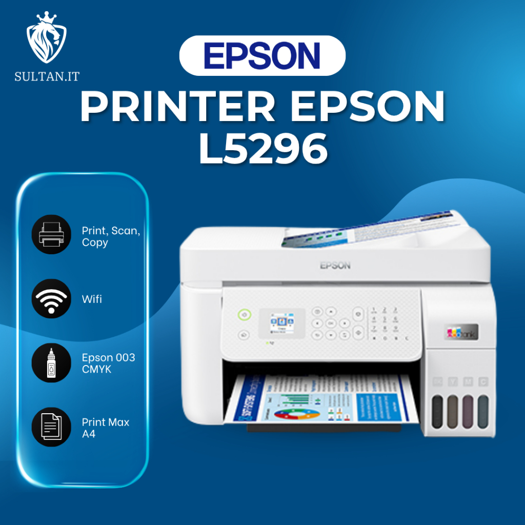 Printer Epson L5296 All In One Wifi Original Printer