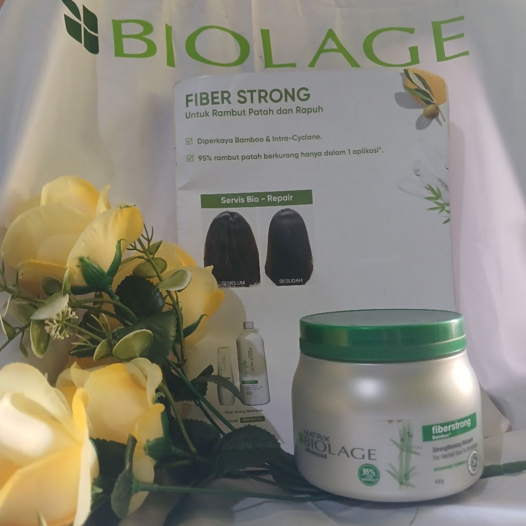 biolage fiberstrong / masker rambut rusak