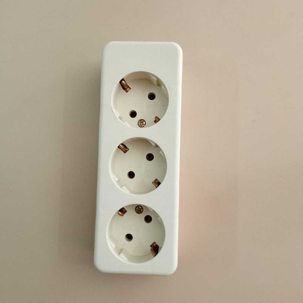 STOP KONTAK UTICON 1 LUBANG/STOP KONTAK UTICON