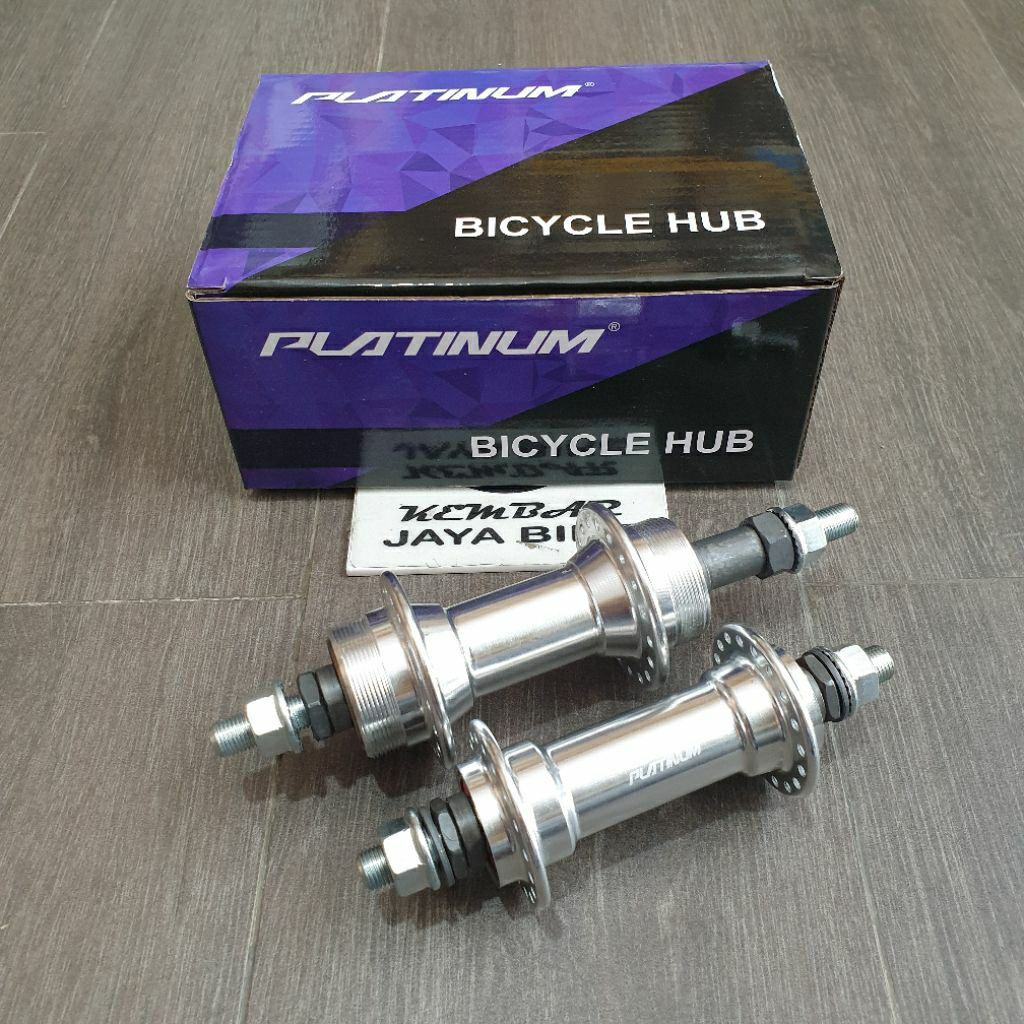 Hub Alloy Bearing Platinum Model Drat 36H Chrom