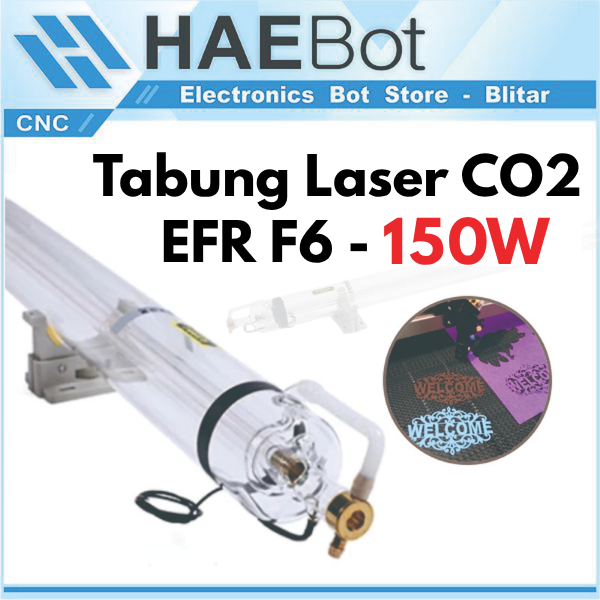 [HAEBOT] Tabung Laser 150W 150 Watt CO2 EFR F6 – Tabung Laser Mesin Cutting CNC Mesin Engraver Mesin