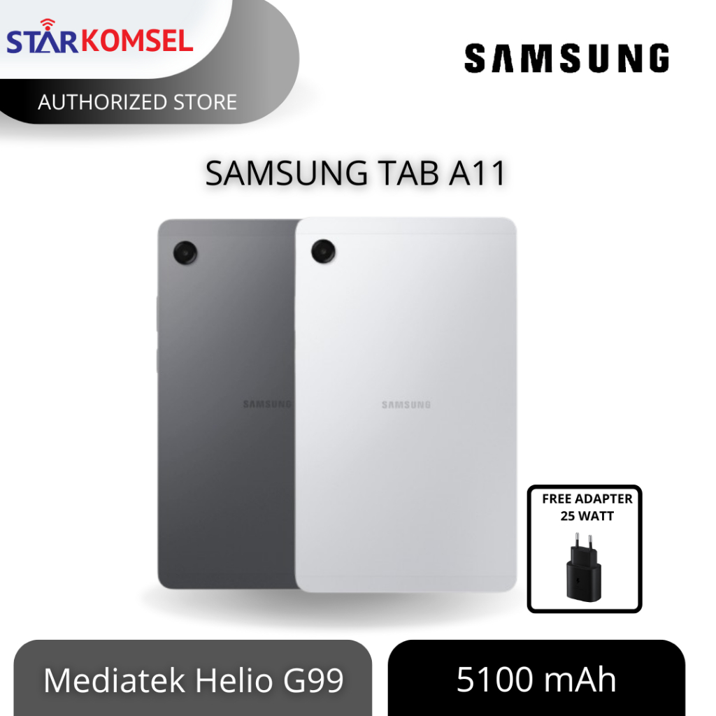TABLET SAMSUNG TAB A11 4/64 GARANSI SEIN TAM RESMI INDONESIA