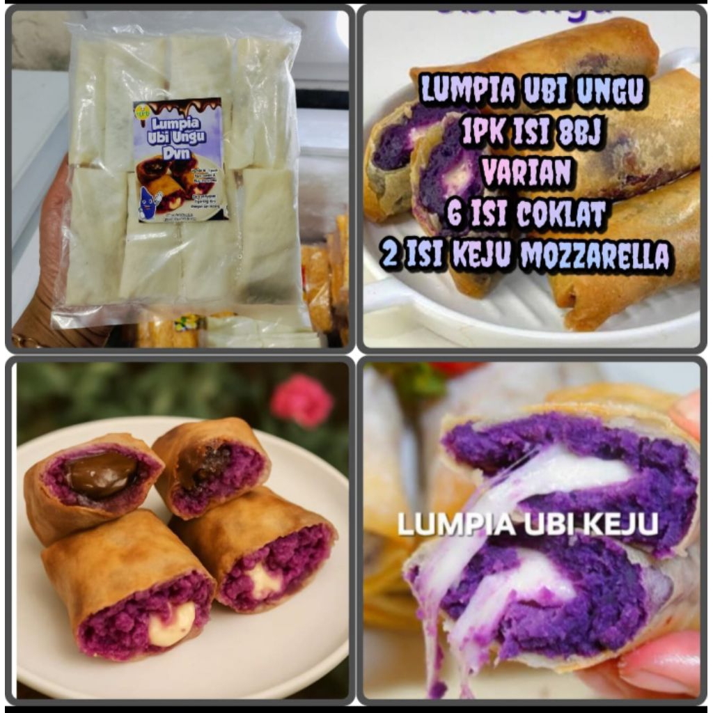 LUMPIA UBI UNGU LUMER