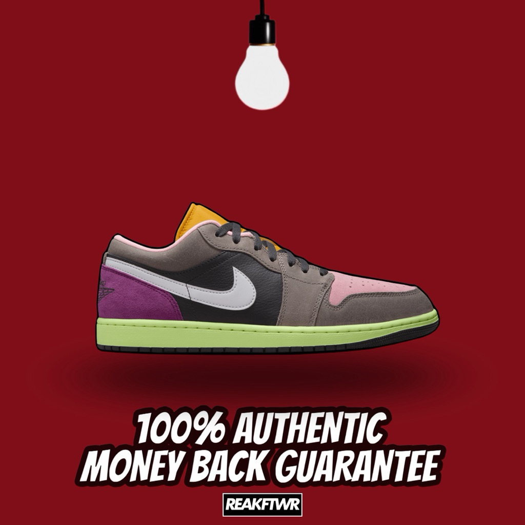 Jordan 1 Low Tokyo Bio Hack 100% Authentic [HQ2010-005]