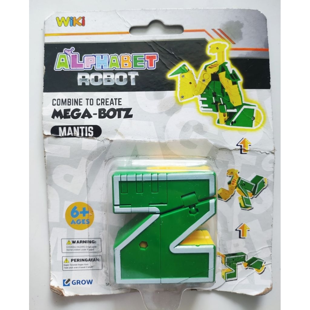 Wiki Alphabet Robot Mainan Robot Alphabet