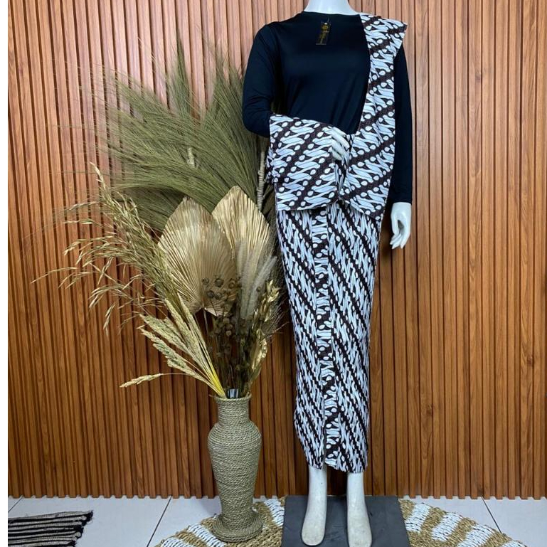 FREE SELENDANG Couple Rok Wiron Batik Pilihan Warna Dan Motif
