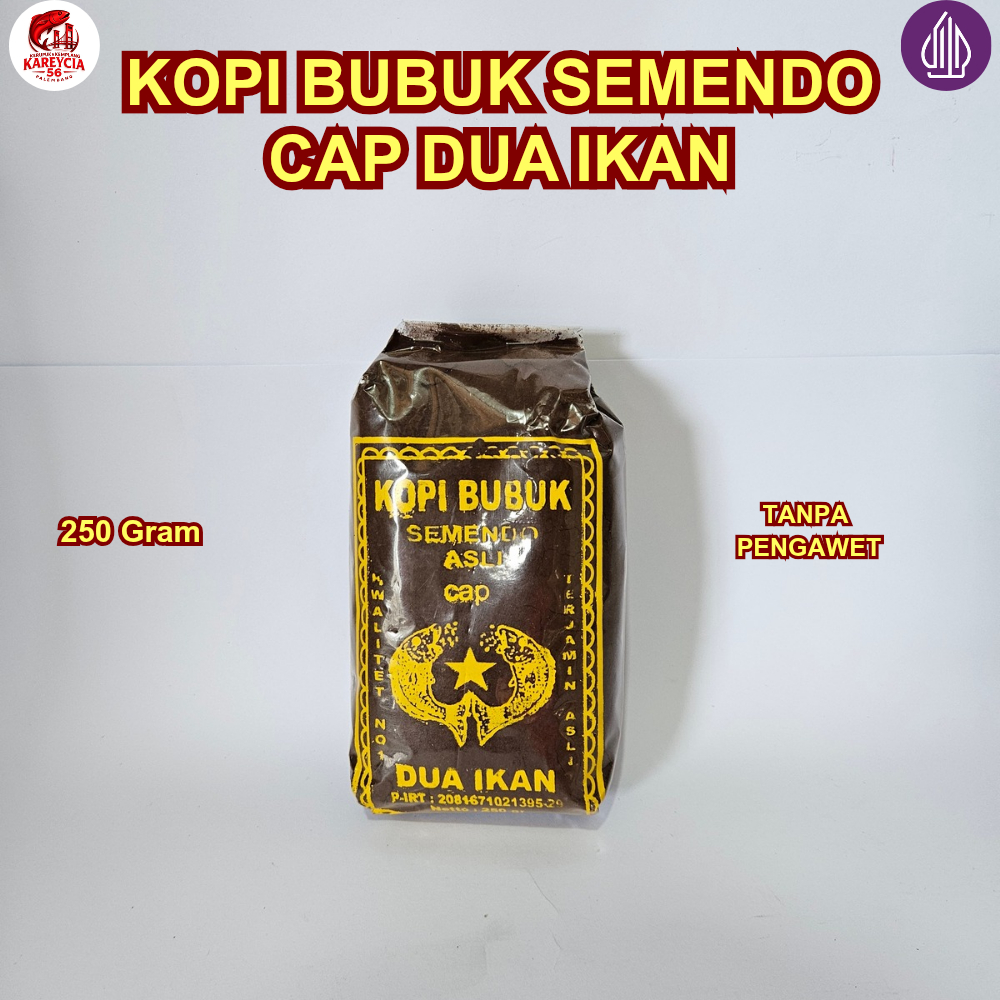 Kopi Bubuk Semendo Asli - 100% Robusta Palembang Aroma Khas dan Nikmat