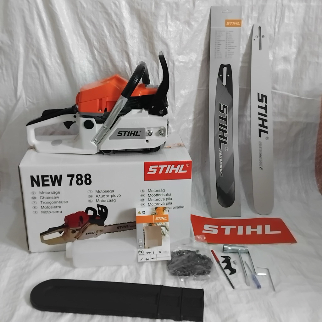 NEW MS788/5800-paket komplit promo chainsaw merk STIHL BAR 22 inch Senso mini