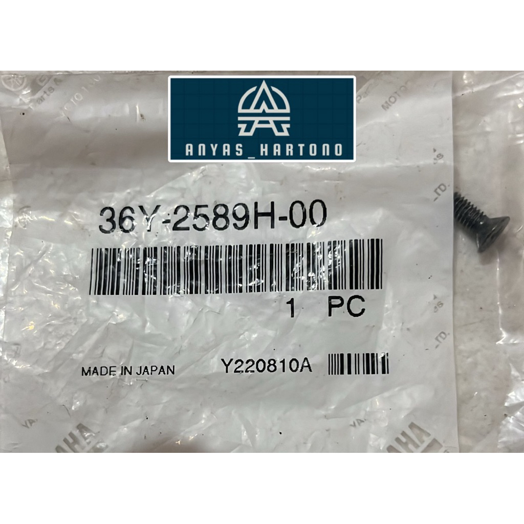 Baut payung Tutup master rem universal F1ZR Mio Vega Jupiter RX king | 36Y-2589H-00