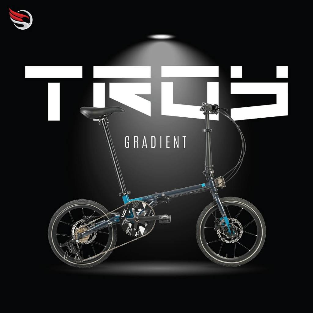 Sepeda Lipat Element Troy Gradient 10sp 16 Inch