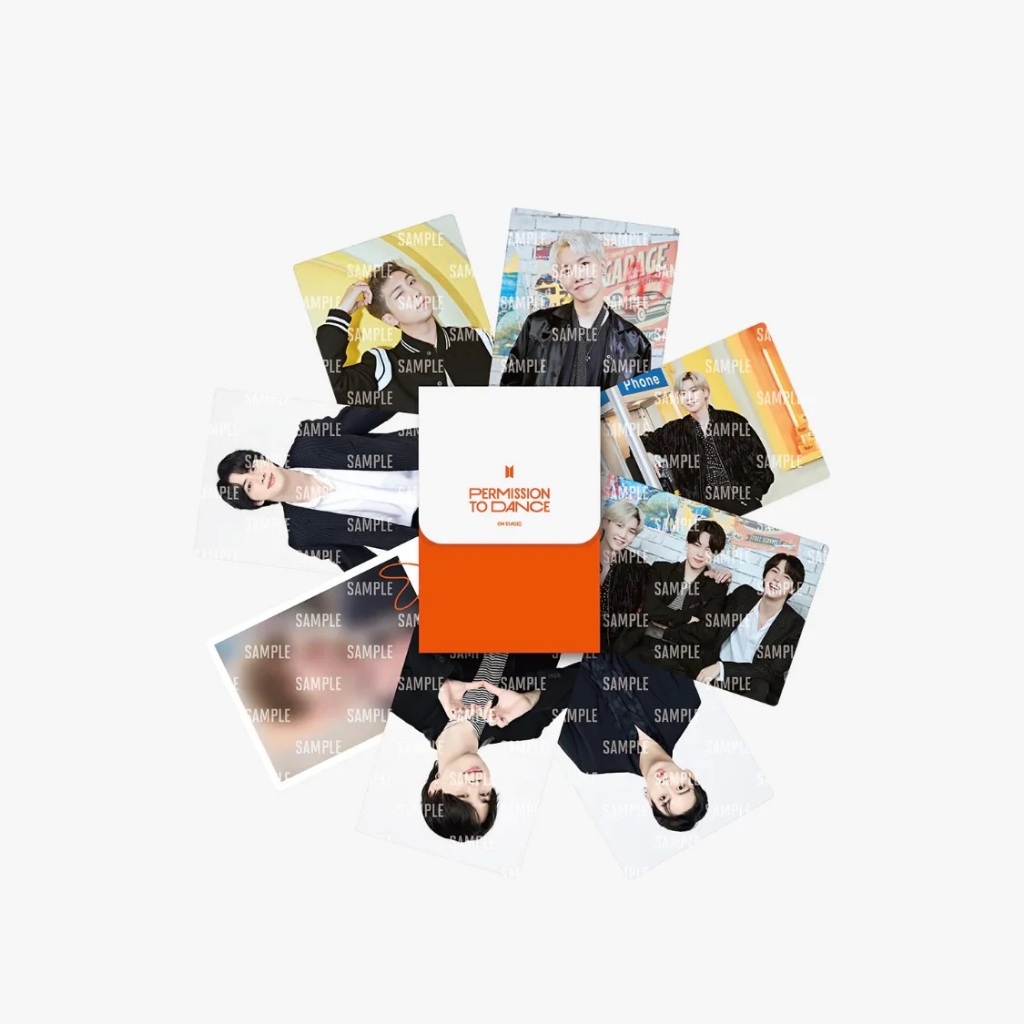 [READY STOCK] BTS Permission To Dance (PTD) On Stage Mini Photocard Set