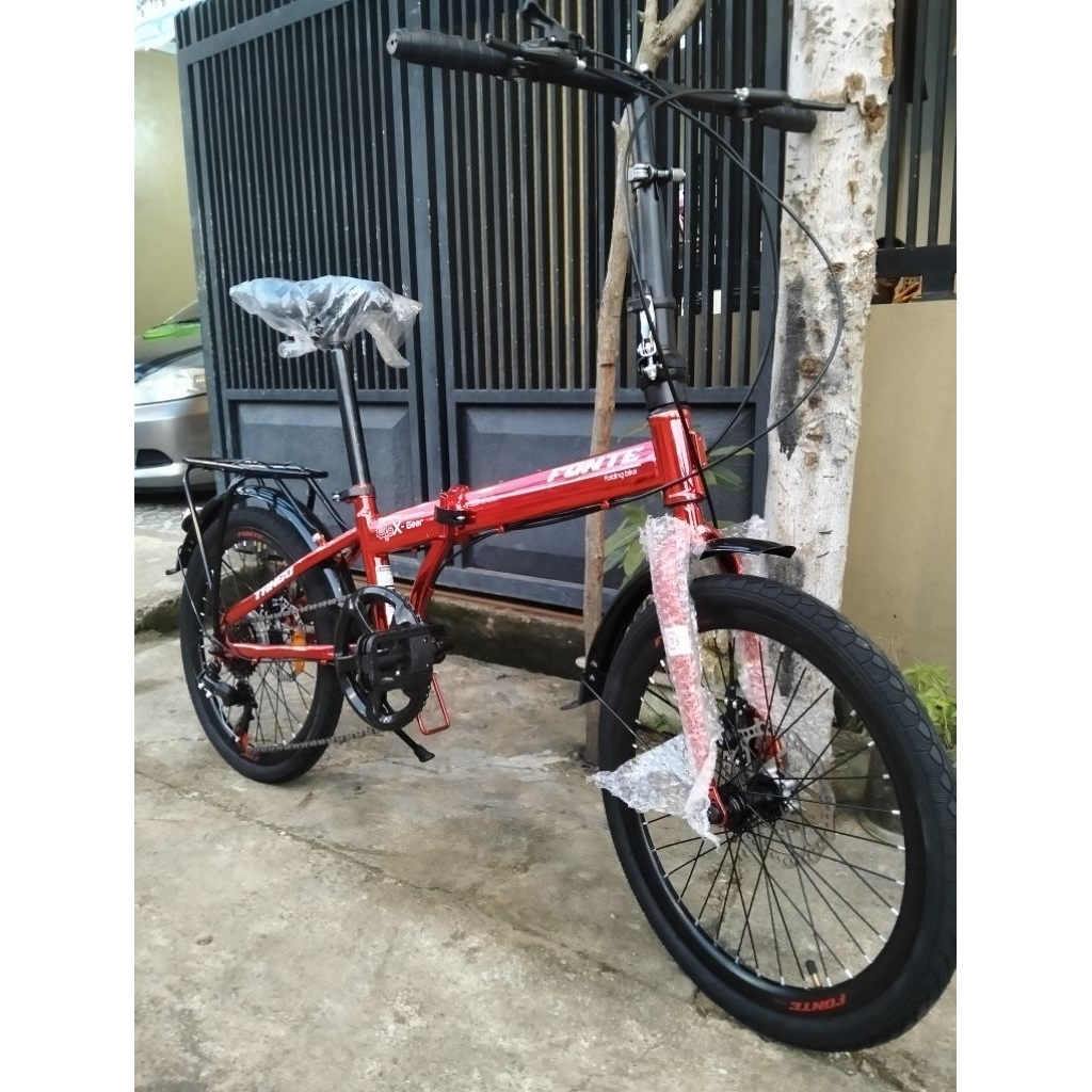 SEPEDA LIPAT 20 FASTRON F 2303 MURAH 8 SPEED CAKRAM / FASTRON F2303/SEPEDA LIPAT 20/SEPEDA LIPAT 20 