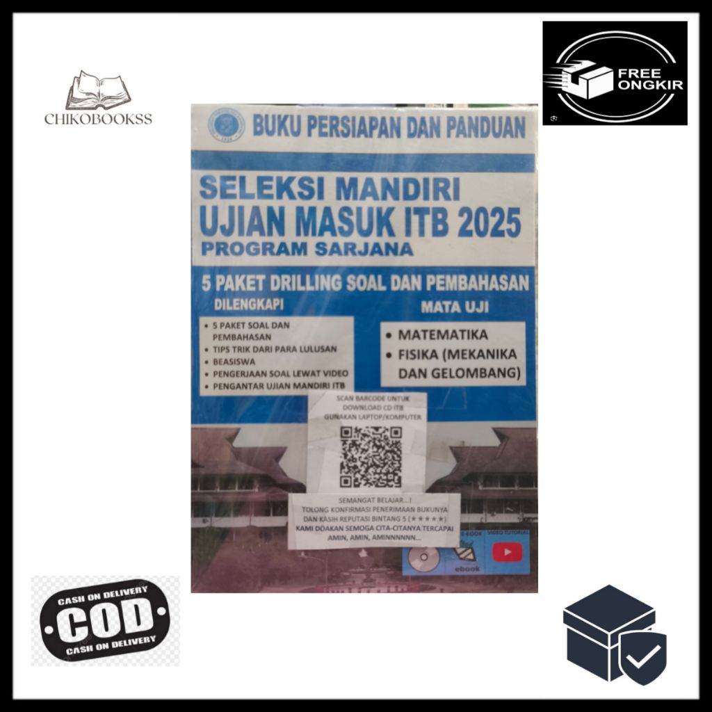BUKU SELEKSI MANDIRI UJIAN MASUK ITB 2025