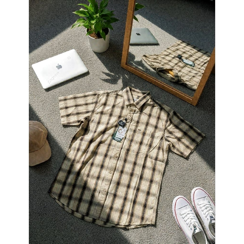 Kemeja Pria Kotak Kotak Picasso Original