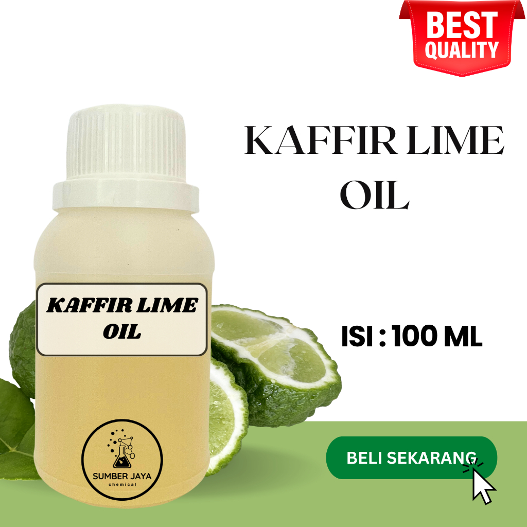 Kaffir Lime Essential Oil / Minyak Atsiri Jeruk Purut 100 ML