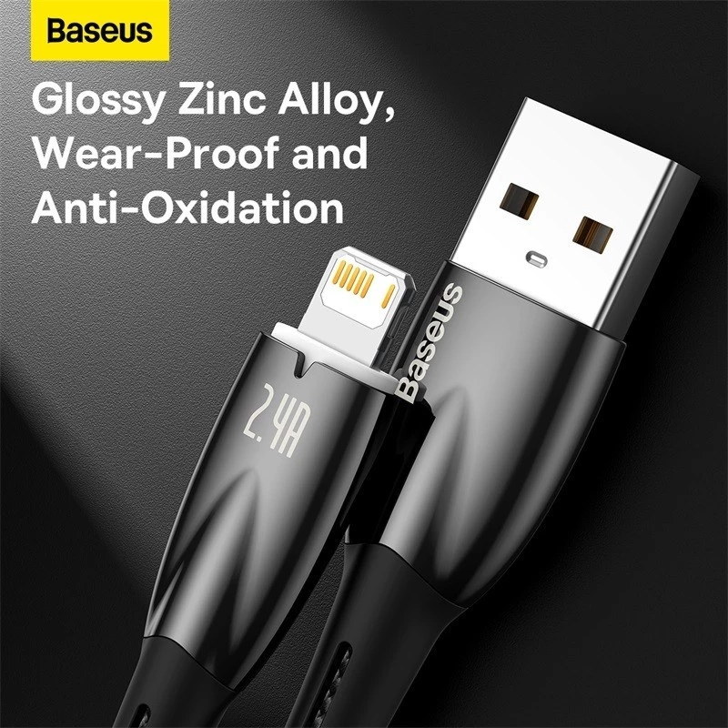 Baseus Glimmer Kabel Lightning Fast Charging Baseus 2M Kabel Data Lightning 200CM
