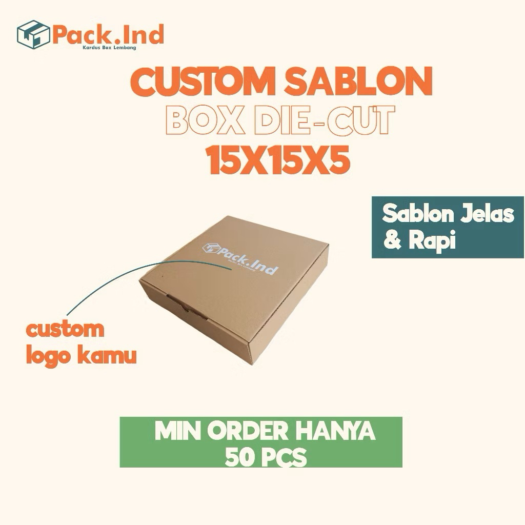 Promo Sablon Kardus Packing, Box Kardus, Kardus Custom