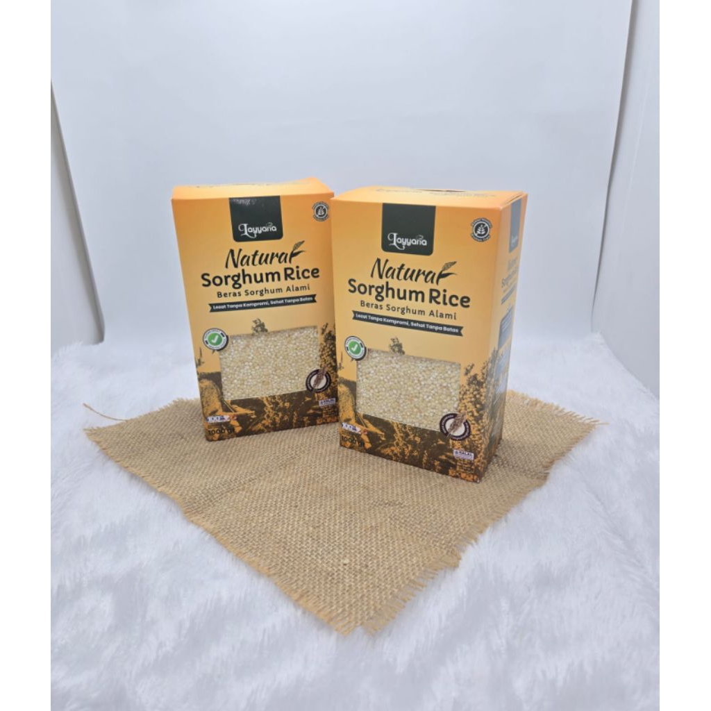 BERAS SORGUM 1KG | PENGGANTI NASI | BERAS SEHAT
